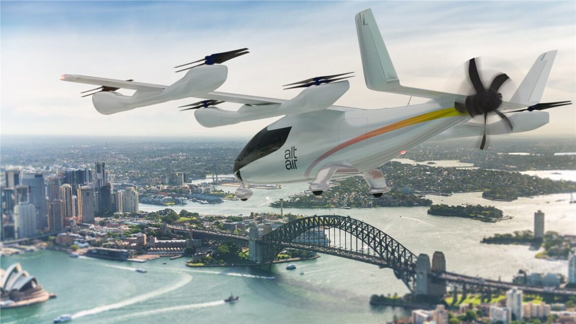 Eve Air Mobility, Alt Air, Skyports Infrastructure, Australian eVTOL network, New South Wales, Queensland, Brisbane 2032 Games, vertiport development,