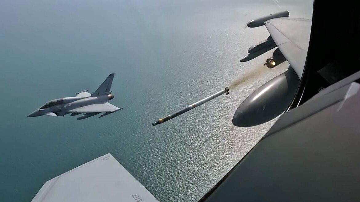 QinetiQ, APKWS, RAF Typhoon, counter-drone missiles, MOD Aberporth, Banshee Whirlwind, laser-guided, Steve Wadey, Engineering Delivery Partnership, UAV training targets