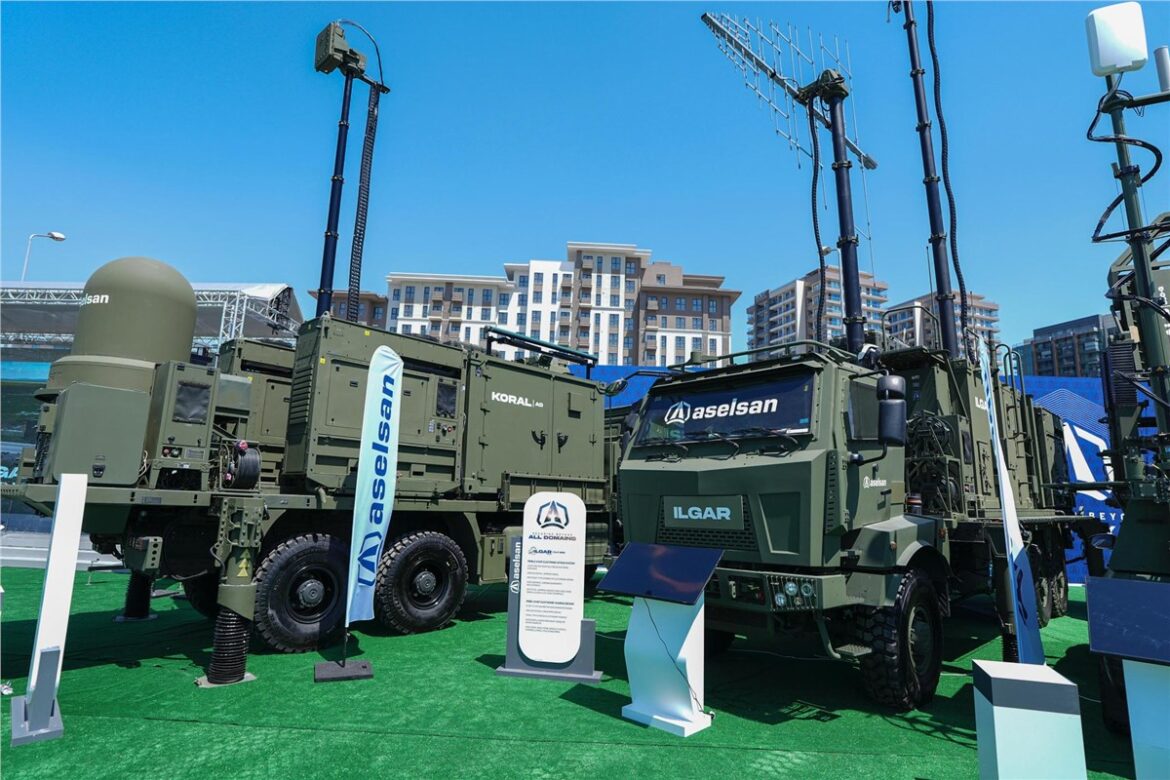 ASELSAN, electronic warfare, counter-UAV, KORAL AD, ILGAR, EJDERHA, GÖKALP, MIGFER, GÖKBERK, Steel Dome