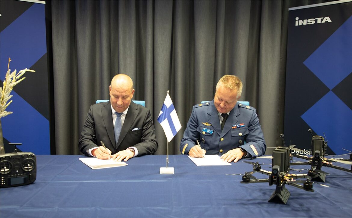 Insta FPV drones, Finnish Defence Forces drones, Finland FPV drones, military FPV drones, Finnish drone technology, micro unmanned aircraft systems, FPV drone training, Nordic military drones, domestic drone production, Indian defence magazines, drone magazines in India, Indian defence drone news,