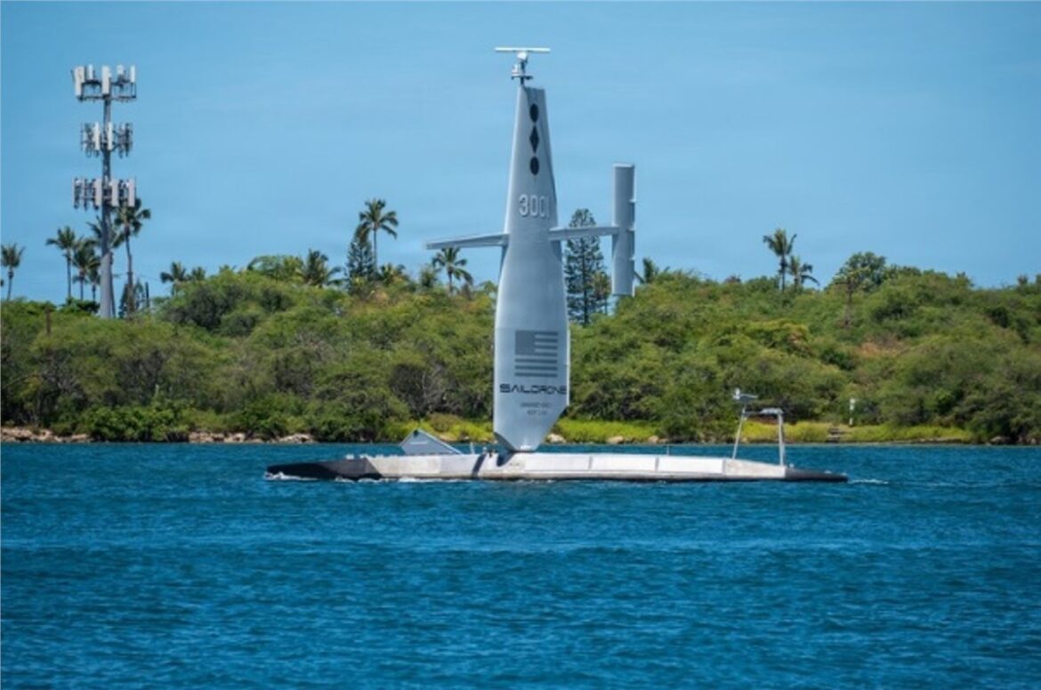 Lockheed Martin Saildrone live fire demonstration, Saildrone Surveyor USV, JAGM missile USV launch, ARES remote combat system, RIMPAC 2026 unmanned systems, autonomous naval technology, uncrewed surface vessels, Saildrone Spectre Mk 70, maritime electronic warfare, U.S. Navy unmanned vessels, drone magazines in India, Indian defence drone news,